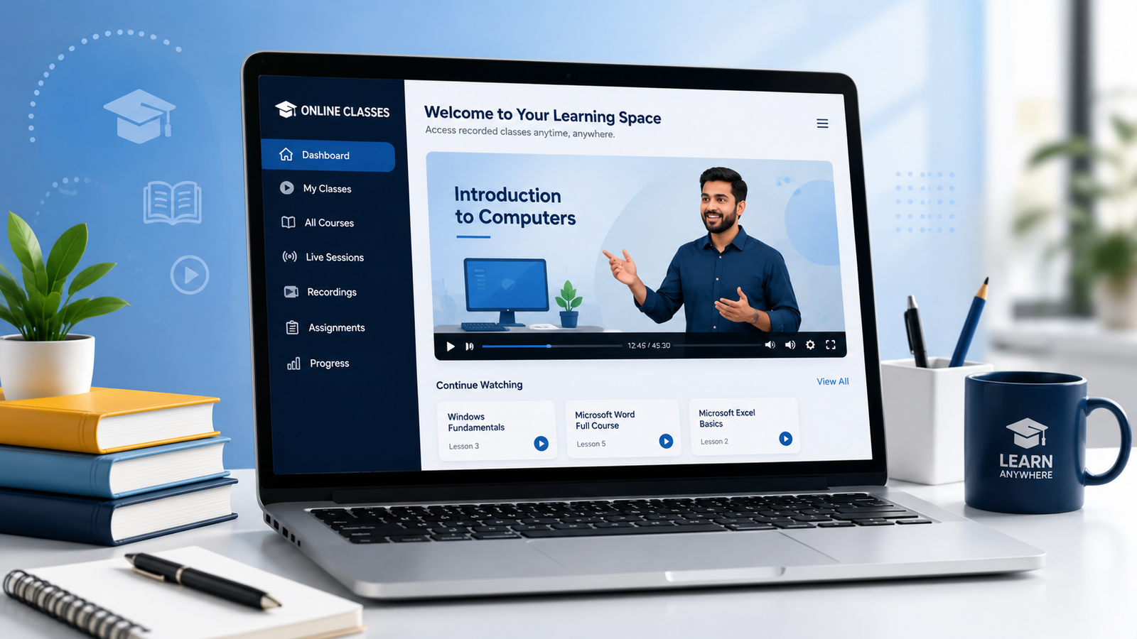 Ama Computer Academy Online Class Portal